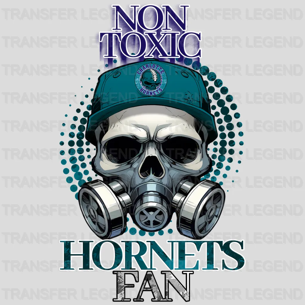 Charlotte Hornets NBA Non Toxic Fan DTF Iron On Transfer