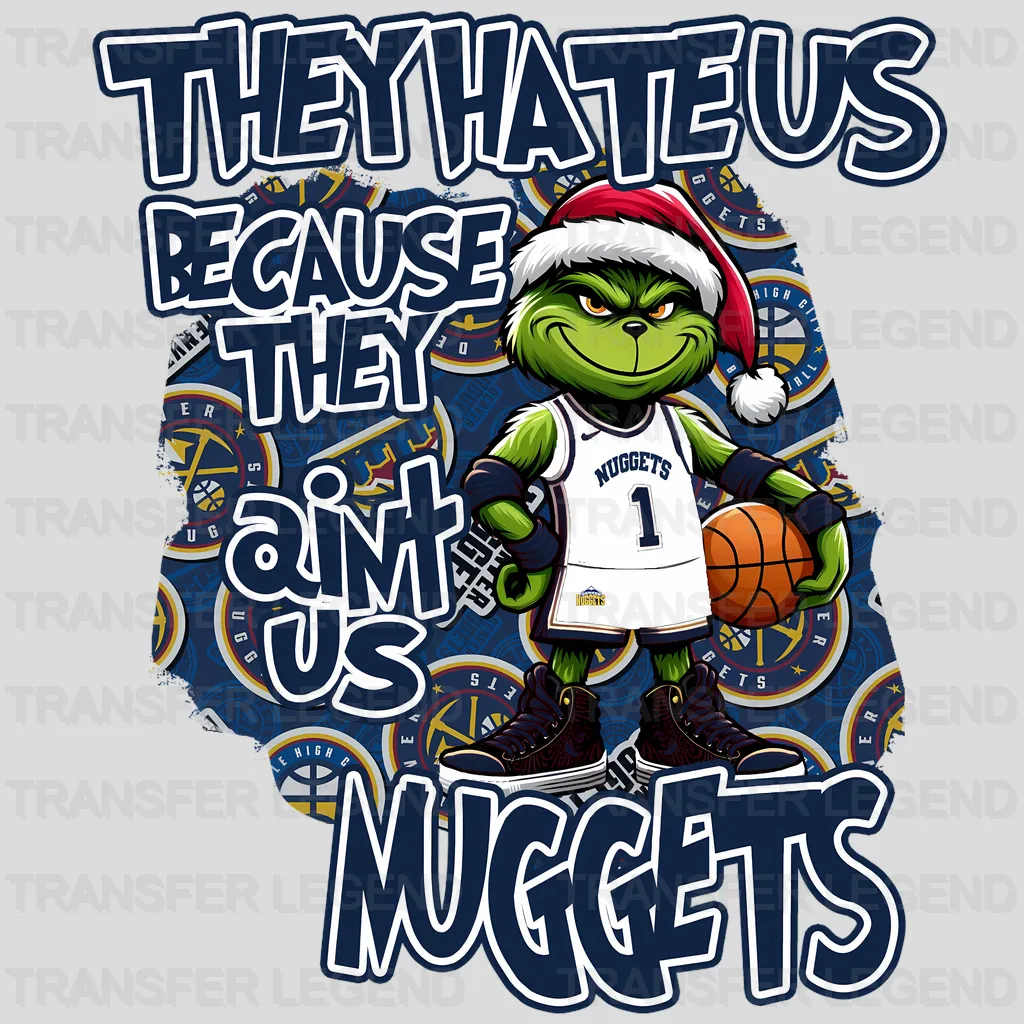 Denver Nuggets NBA They Hate Us DTF Iron On Transfer
