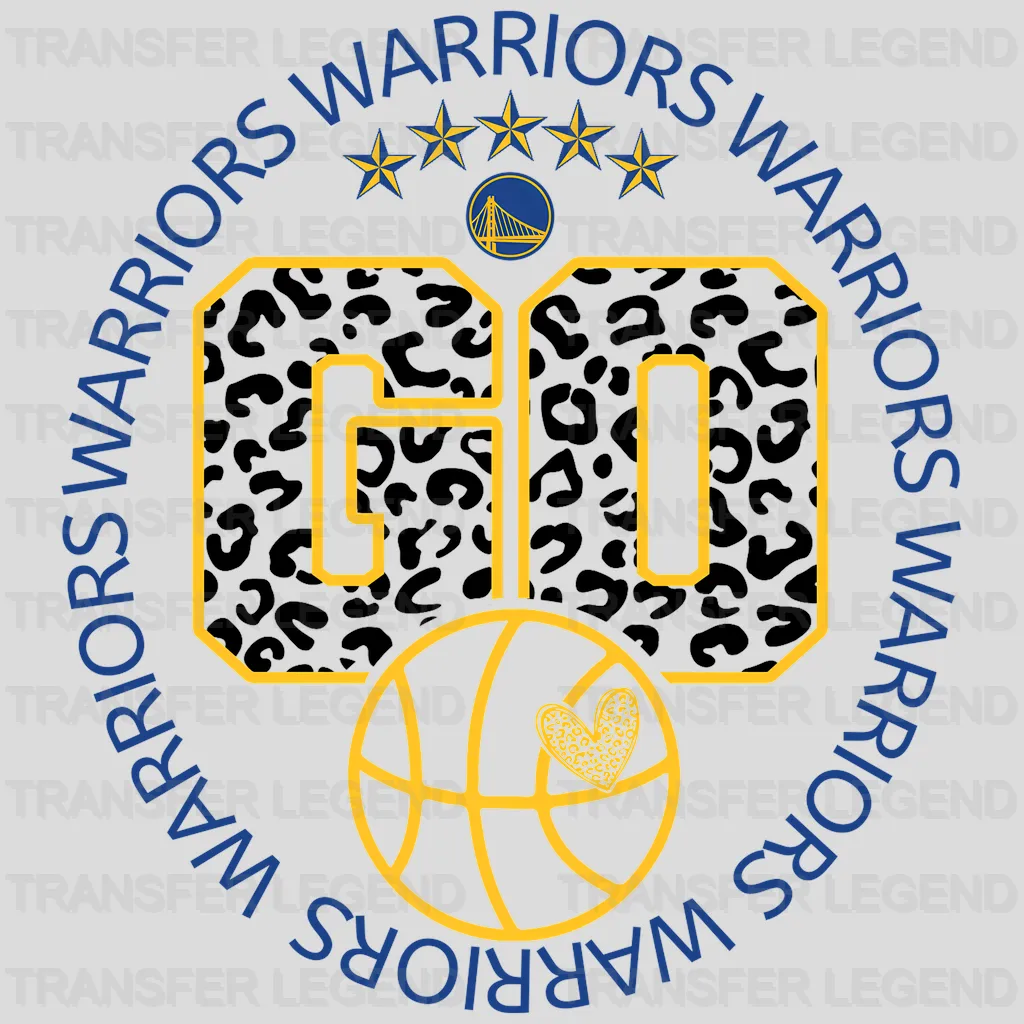 Golden State Warriors NBA Golden State Go DTF Iron On Transfer