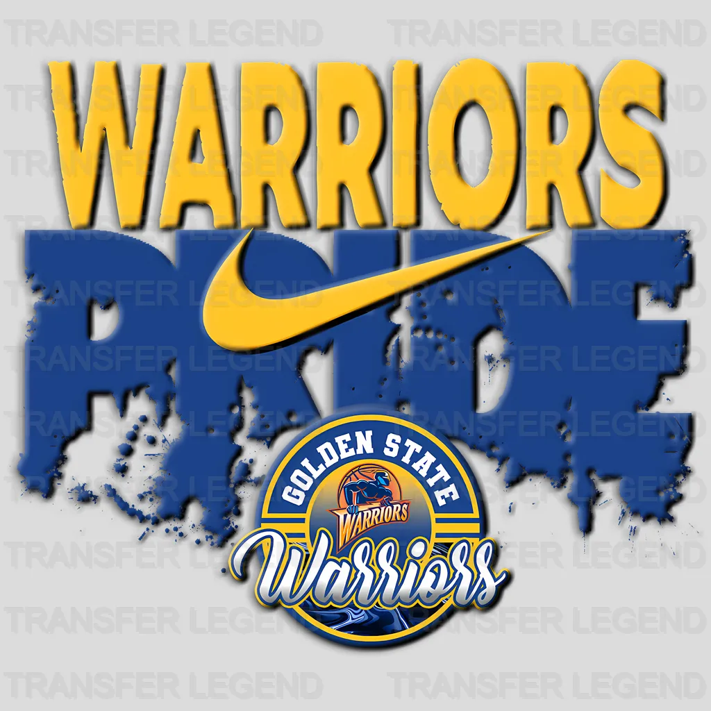 Golden State Warriors NBA Pride DTF Iron On Transfer