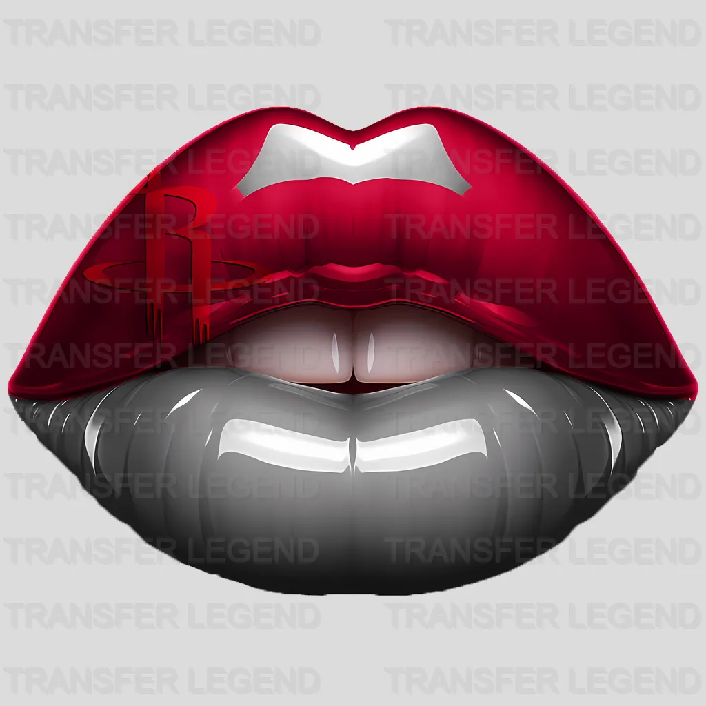 Houston Rockets NBA Rockets Girl DTF Iron On Transfer