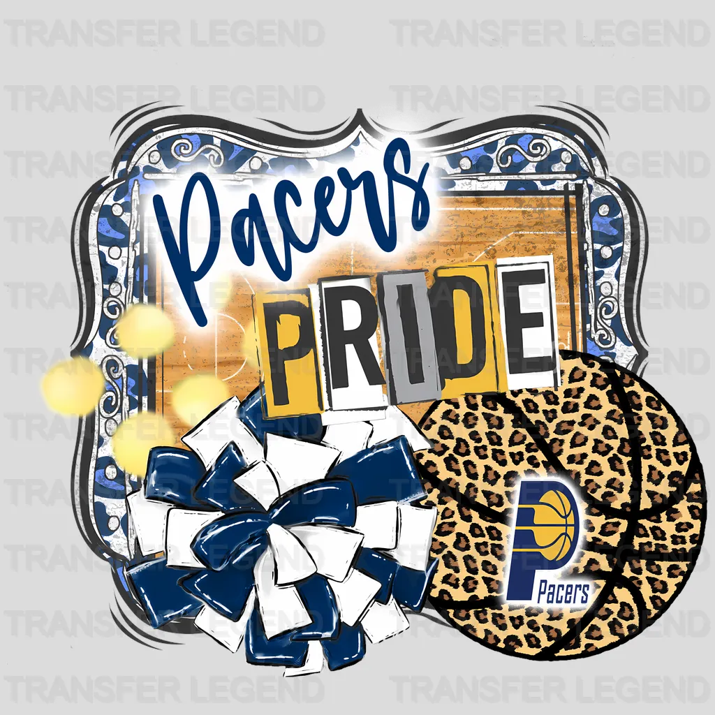 Indiana Pacers NBA Pacers Pride DTF Iron On Transfer