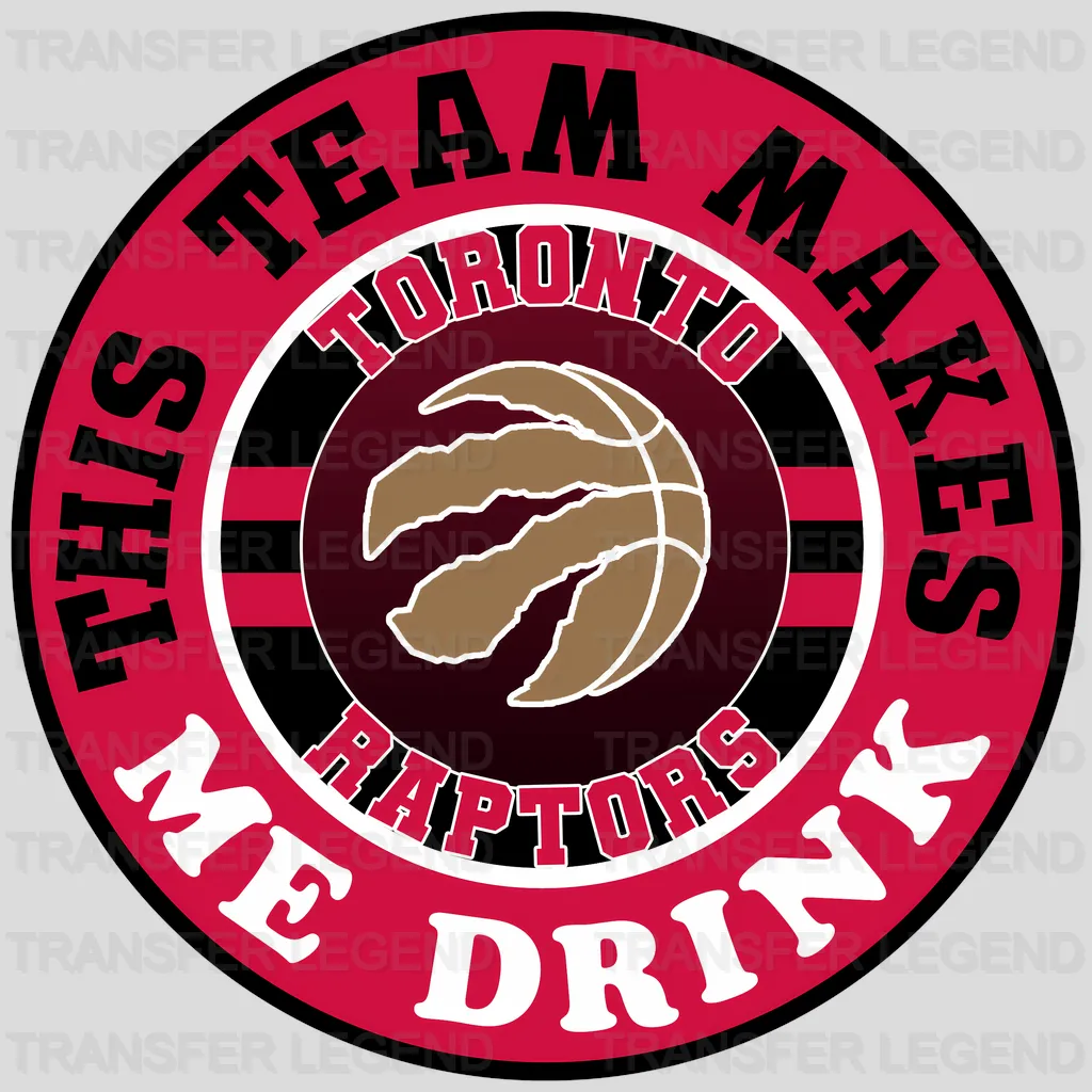 Toronto Raptors NBA Cute Ghost With Hat & Halloween - DTF Iron On Transfer