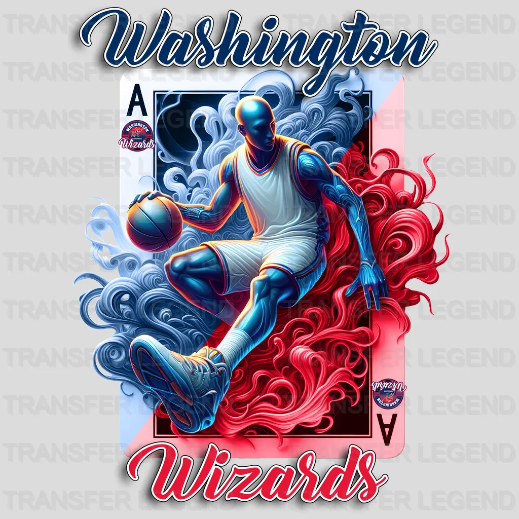 Washington Wizards NBA Loyal DTF Iron On Transfer
