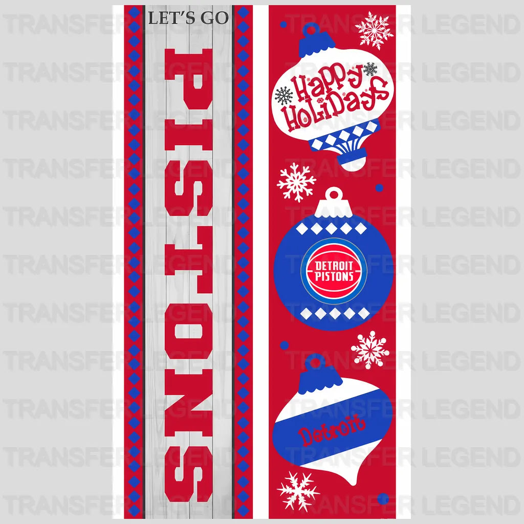 Detroit Pistons NBA Cartoon Player Graphic - DTF Iron On Transfer