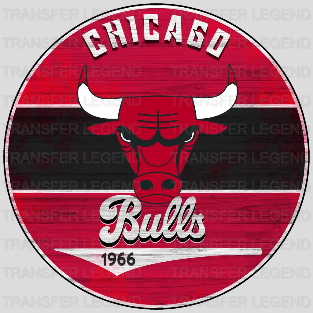 Chicago Bulls NBA Love DTF Iron On Transfer