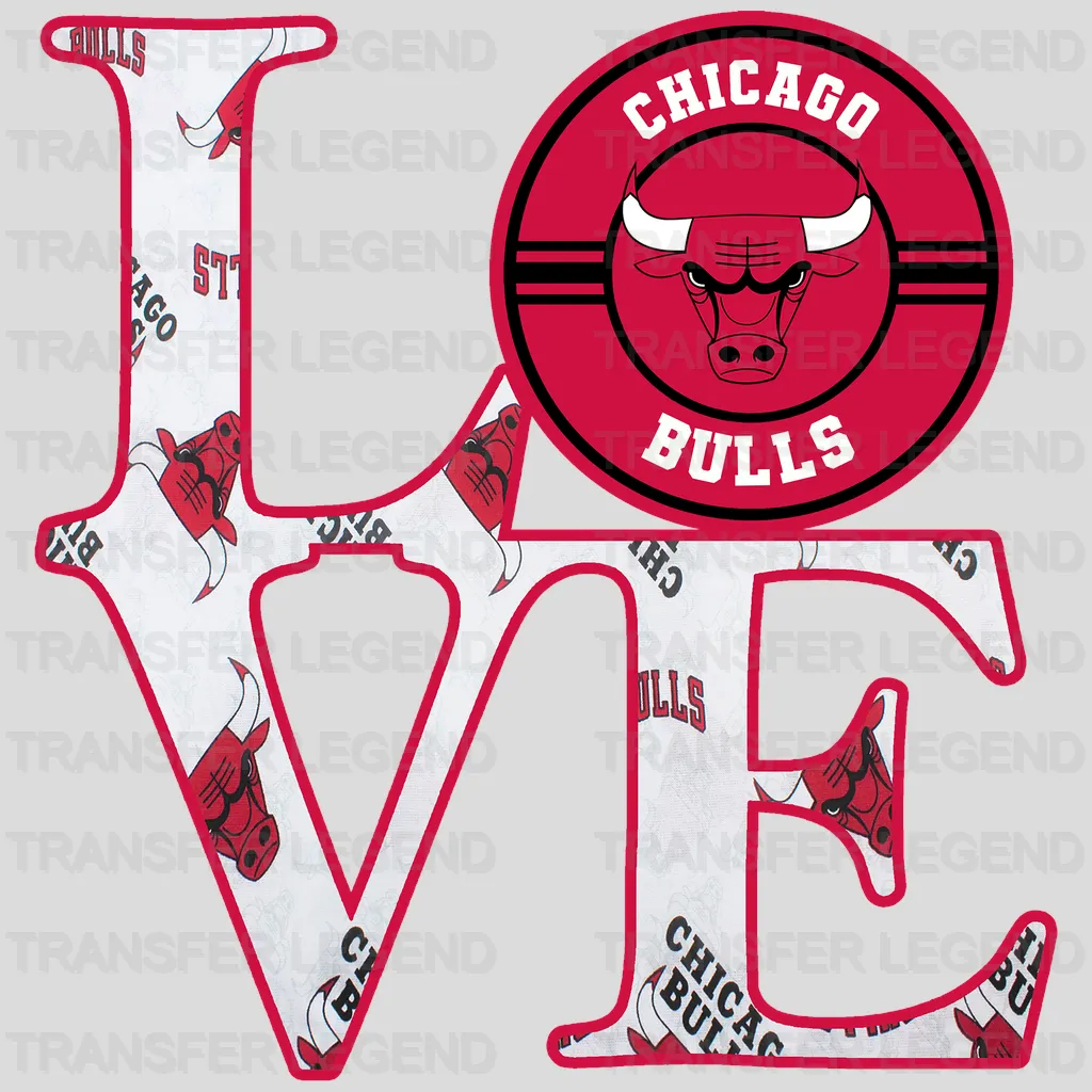 Chicago Bulls NBA Excellence Since 1966 DTF Iron On Transfer