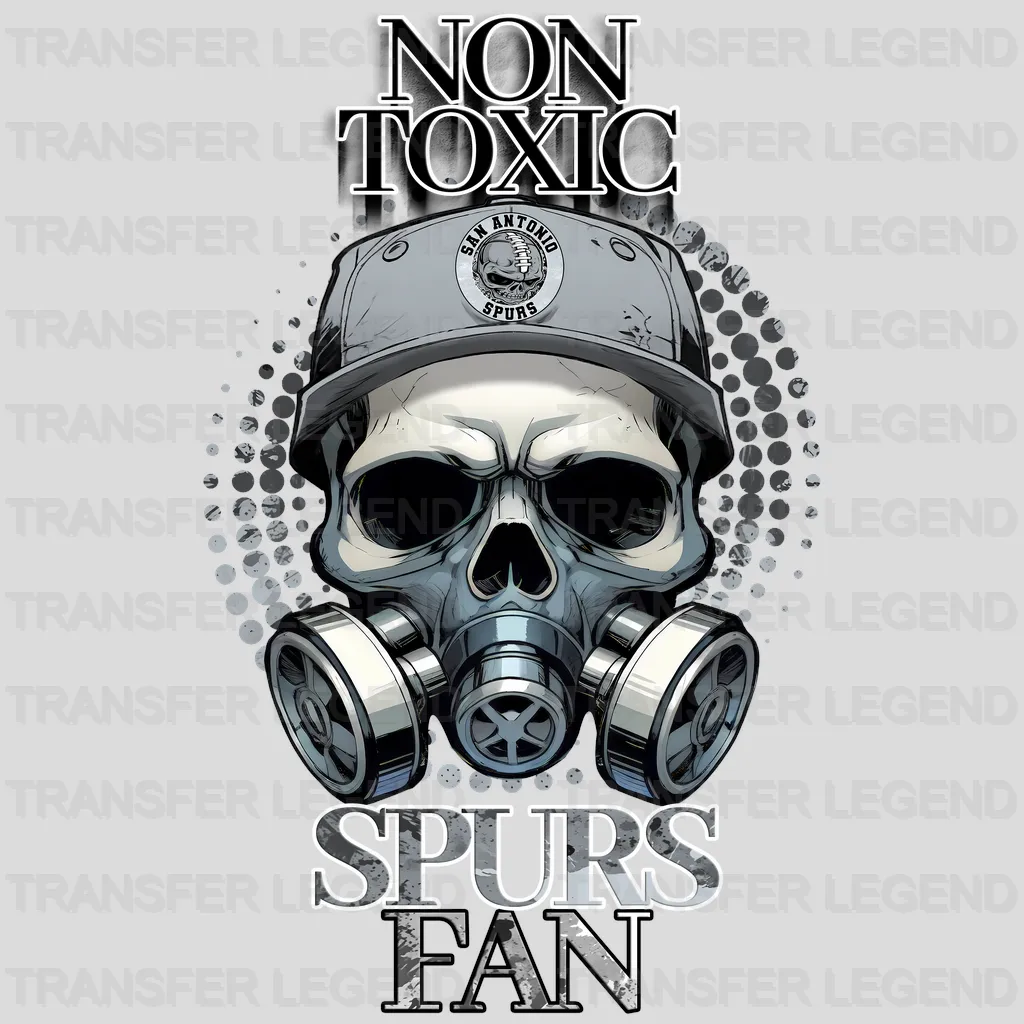 San Antonio Spurs NBA San Antonio Non Toxic Fan DTF Iron On Transfer