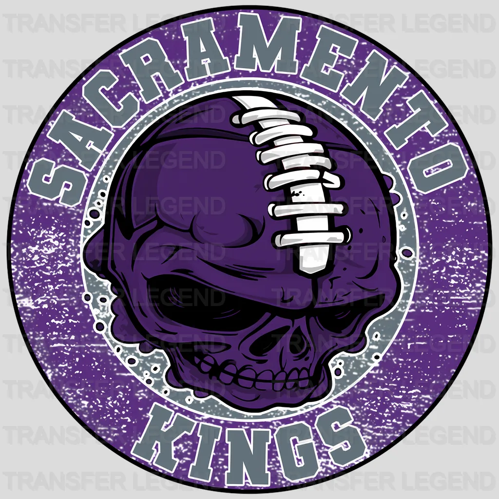 Sacramento Kings NBA Go DTF Iron On Transfer