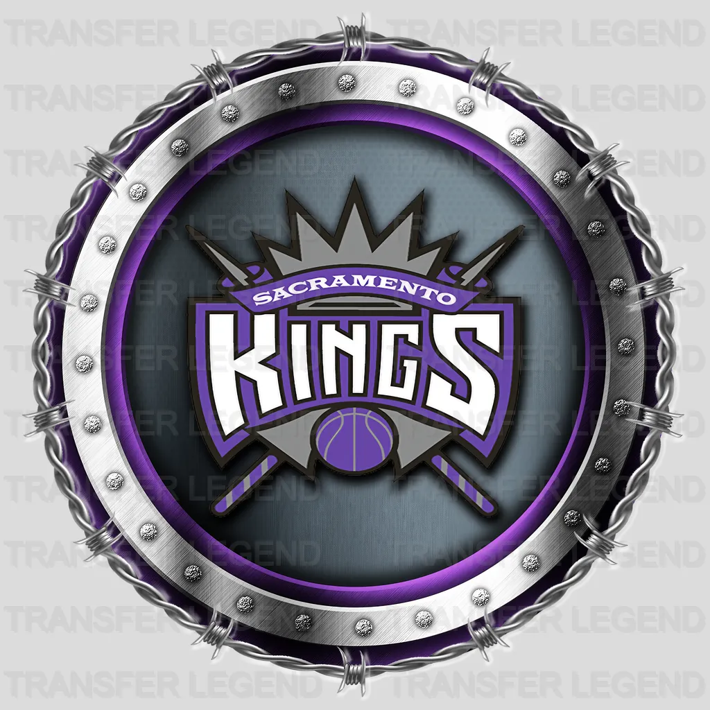 Sacramento Kings NBA Est 1923 DTF Iron On Transfer