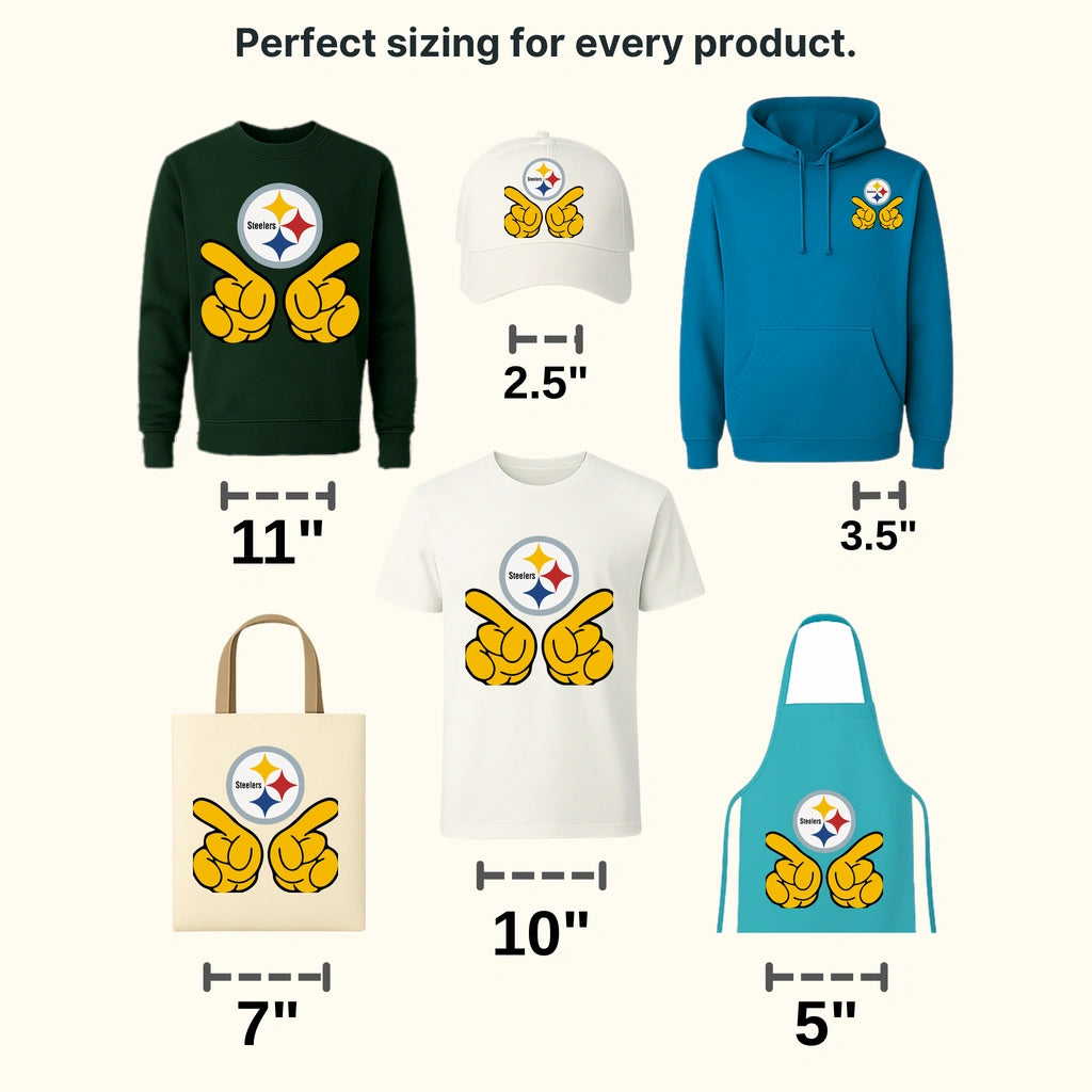 Pittsburgh Steelers shirt‑rip Superman reveal with star logo, NFL design - DTF Heat Transfer