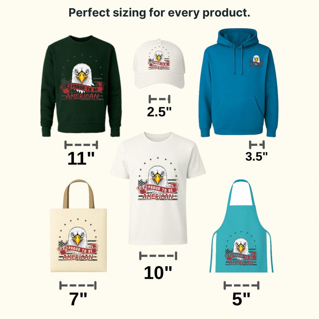 Proud To Be - Patriot Design DTF Heat Transfer - transferlegend