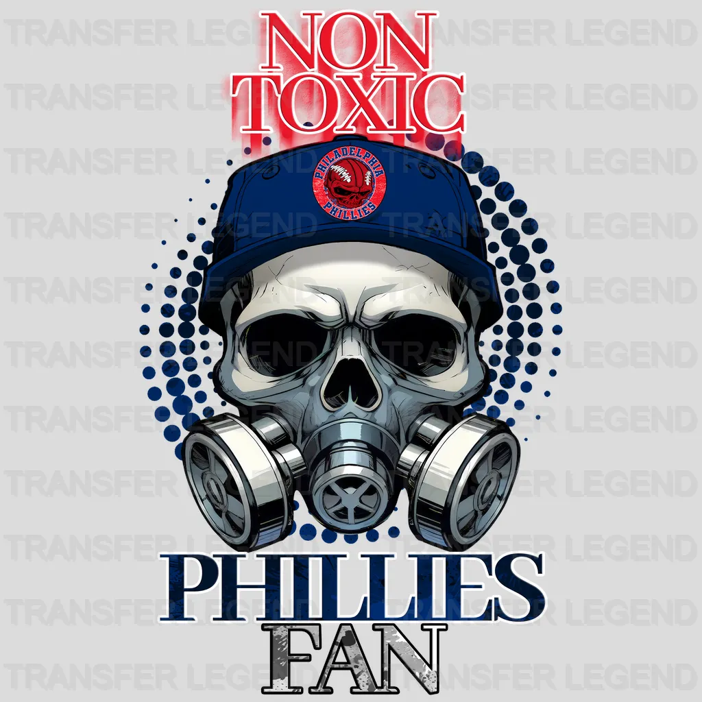 Philadelphia Phillies MLB Non Toxic Fan DTF Iron On Transfer
