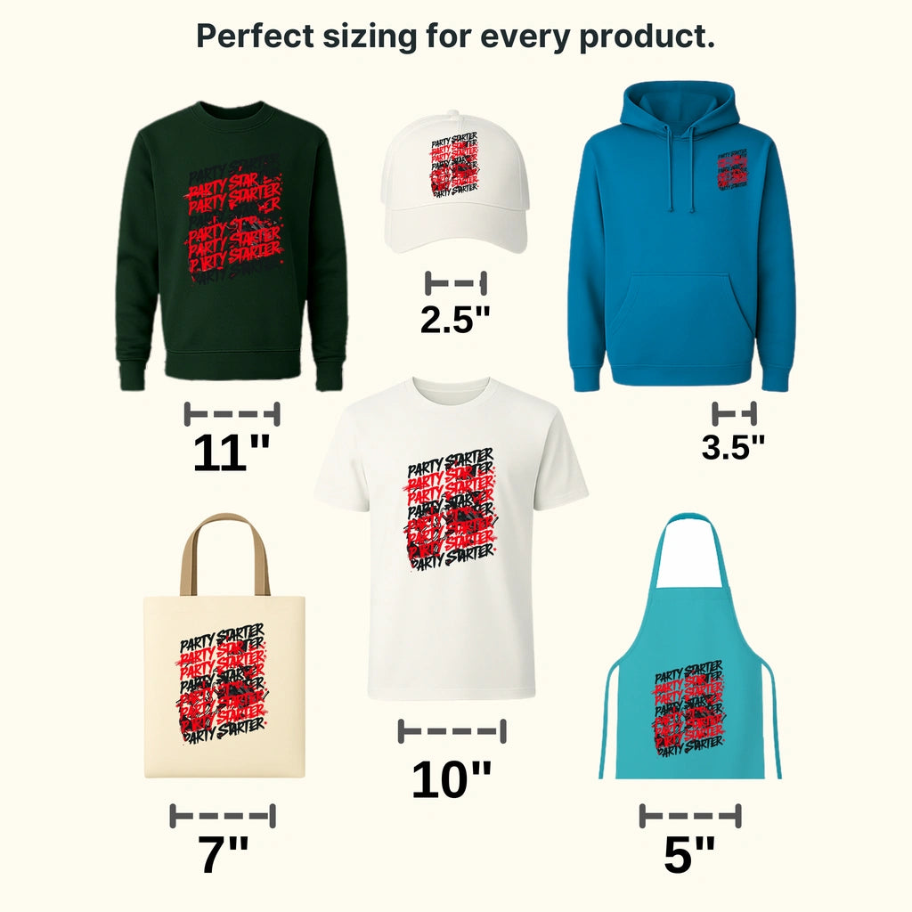 Party Starter Party Design - DTF Heat Transfer - transferlegend