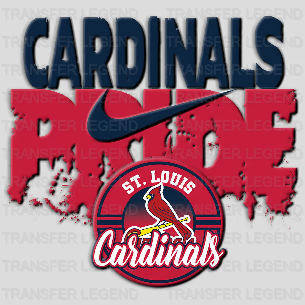 St Louis Cardinals MLB Cartoon Bobblehead Player Character - DTF Iron On Transfer