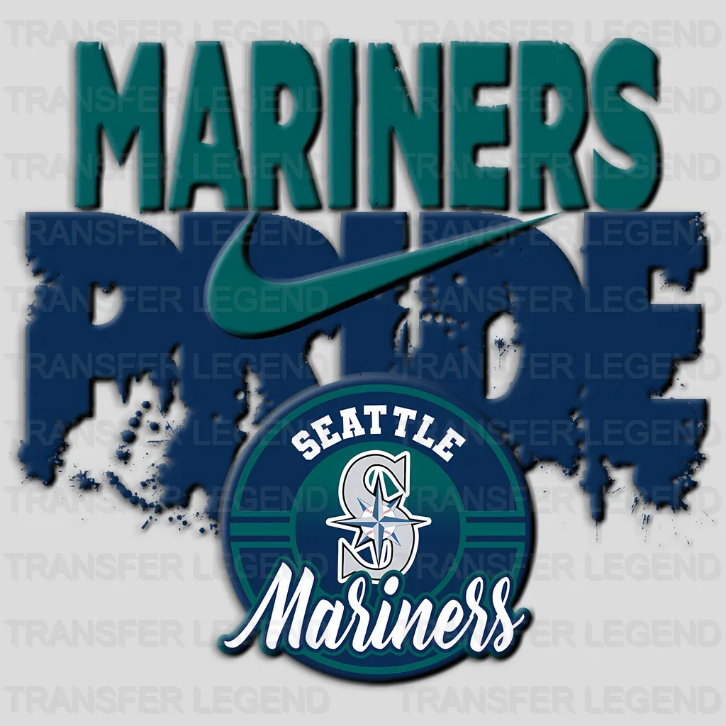 Seattle Mariners MLB Mariners Pride DTF Iron On Transfer