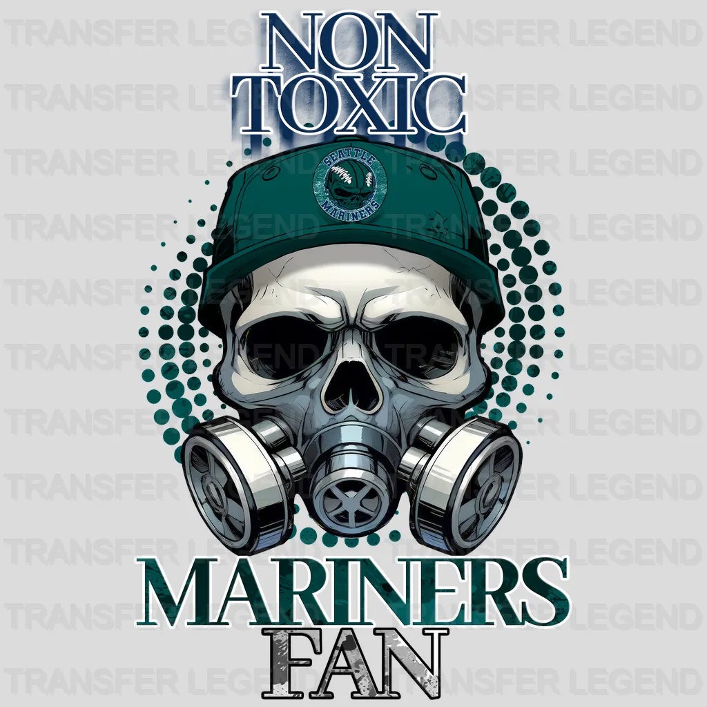 Seattle Mariners MLB Non Toxic Fan DTF Iron On Transfer