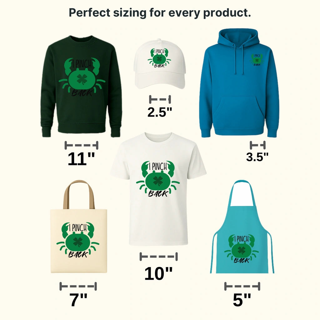 I Pinch Back St. Patrick's Day Design - DTF heat transfer - transferlegend