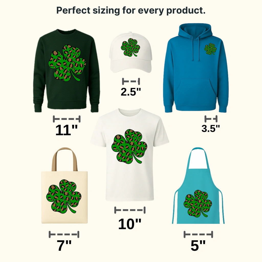 Clover St. Patrick's Day Design - DTF heat transfer - transferlegend