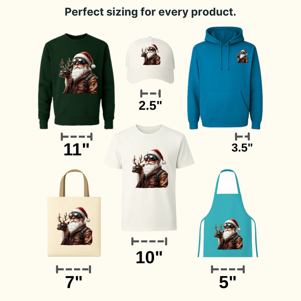 Next Station Is Santa Claus Design - DTF Heat Transfer - transferlegend