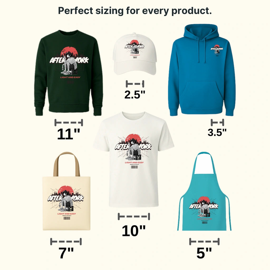 After Work Streetwear Design - DTF Heat Transfer - transferlegend