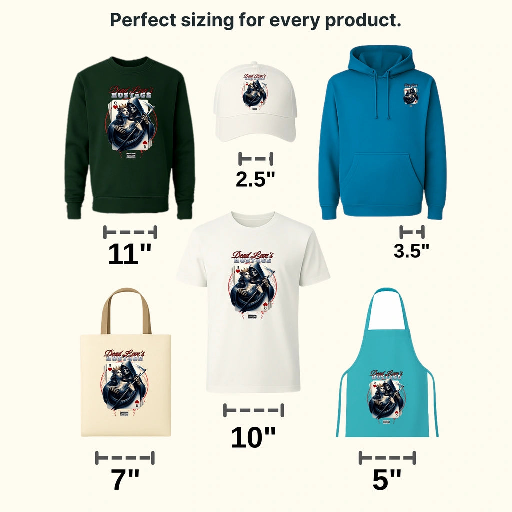 Dead Loves Hostage Streetwear Design - DTF Heat Transfer - transferlegend