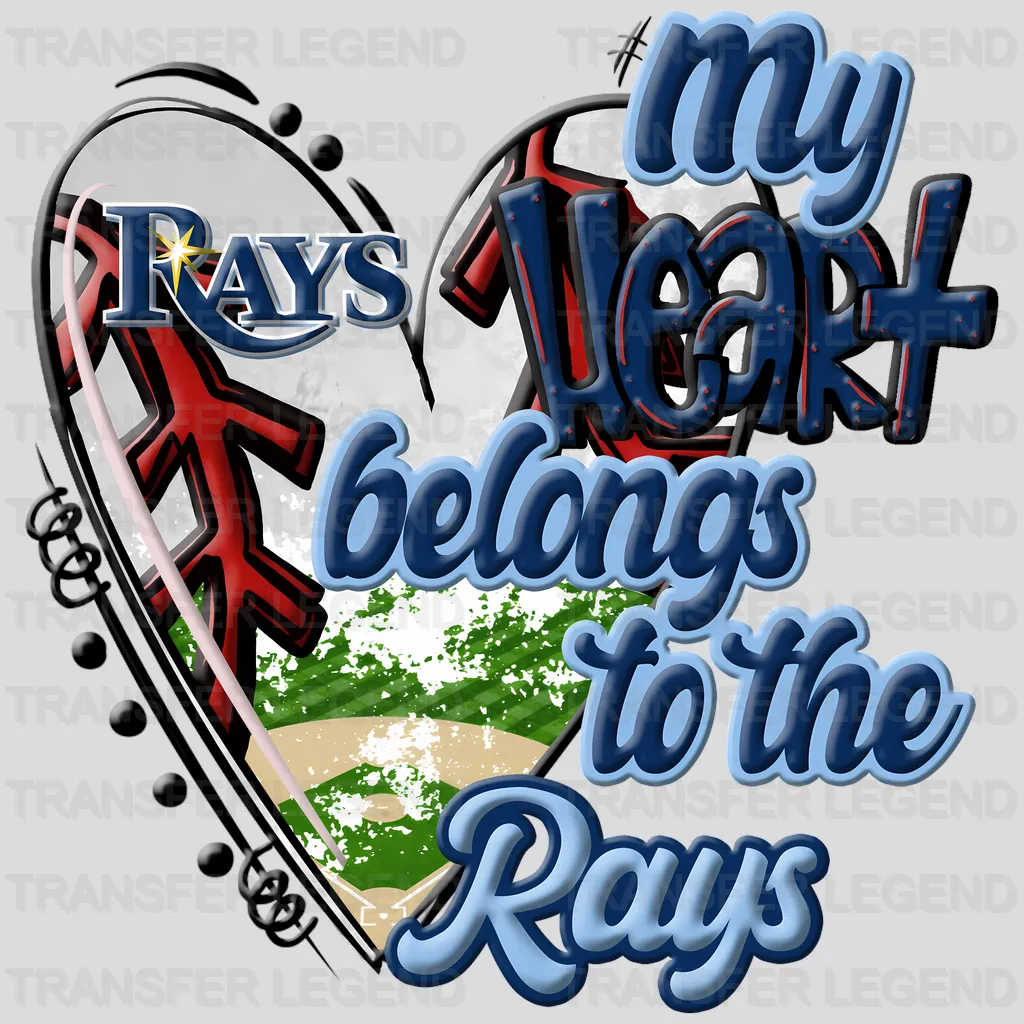 Tampa Bay Rays MLB Tampa Bay Go DTF Iron On Transfer