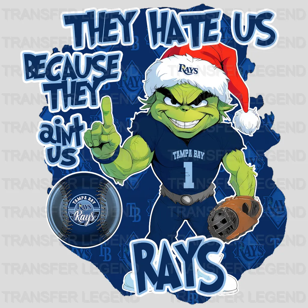 Tampa Bay Rays MLB Realistic Anatomical Heart Art - DTF Iron On Transfer