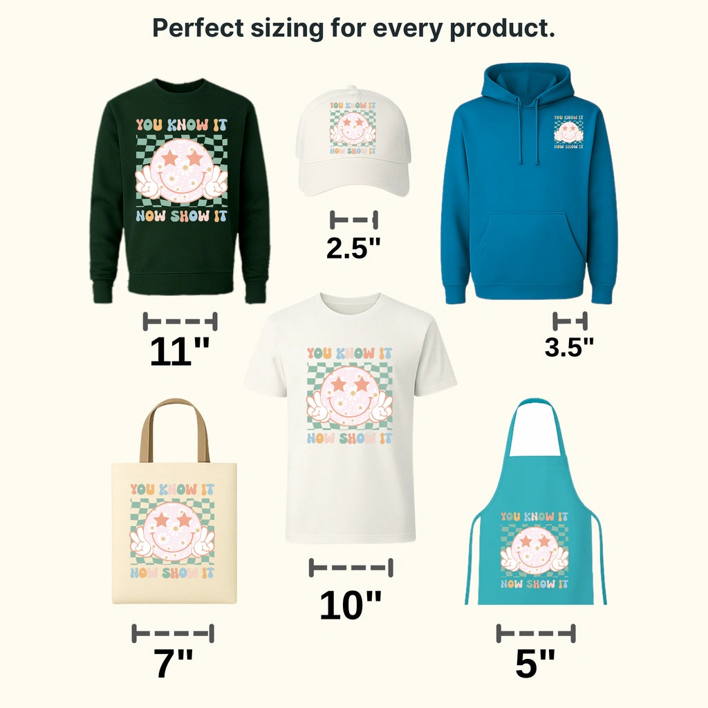 You Know It Now Show It Test Day Design - DTF Heat Transfer - transferlegend