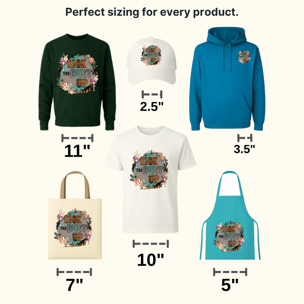 Kick The Dust Up DTF Transfer - transferlegend