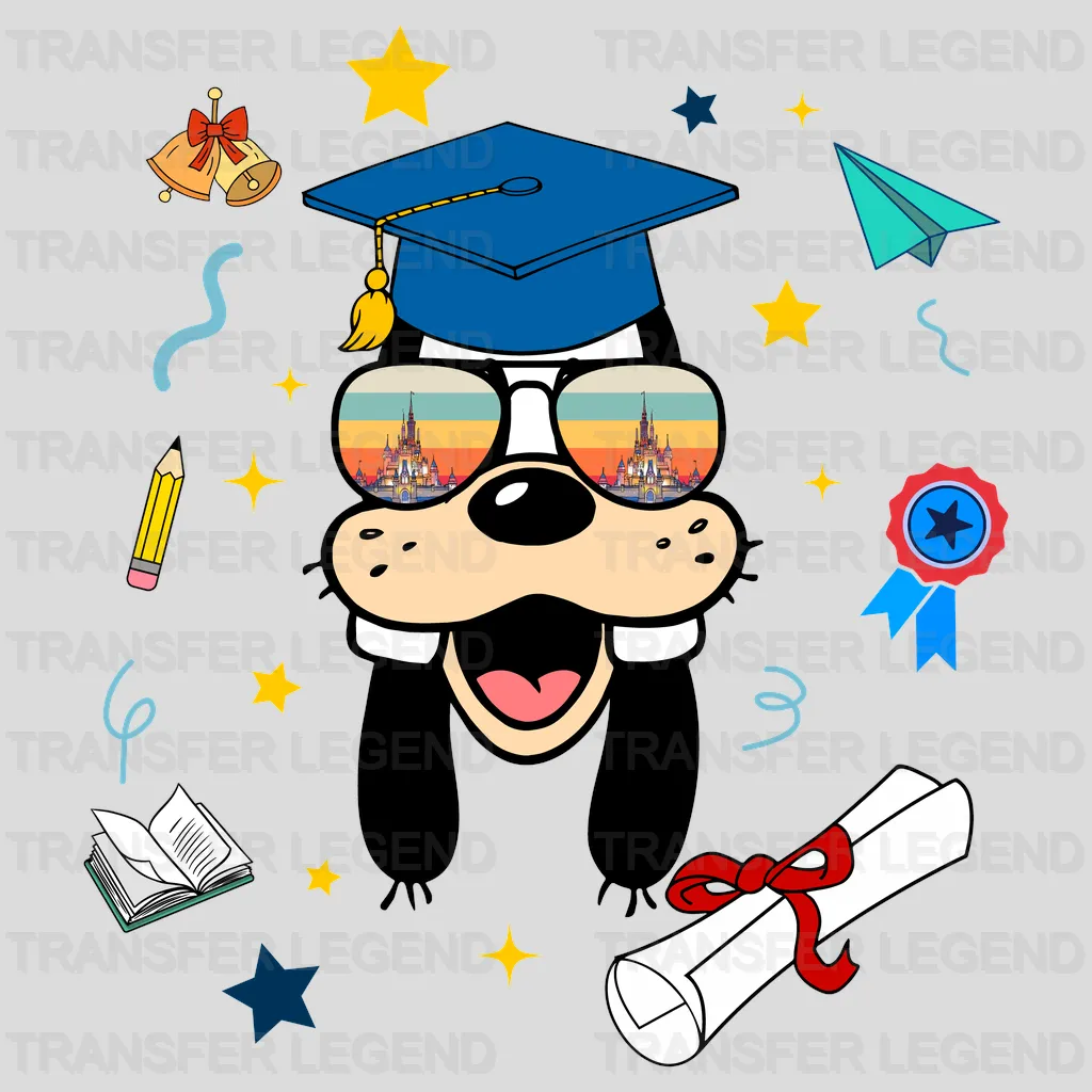 Celebrate Goofy Graduation Design - DTF Heat Transfers - transferlegend