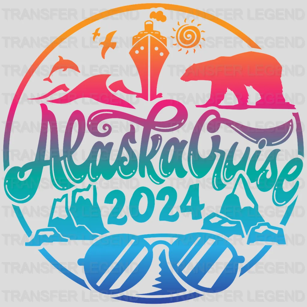 Alaska Cruise Family Trip DTF Transfer - transferlegend