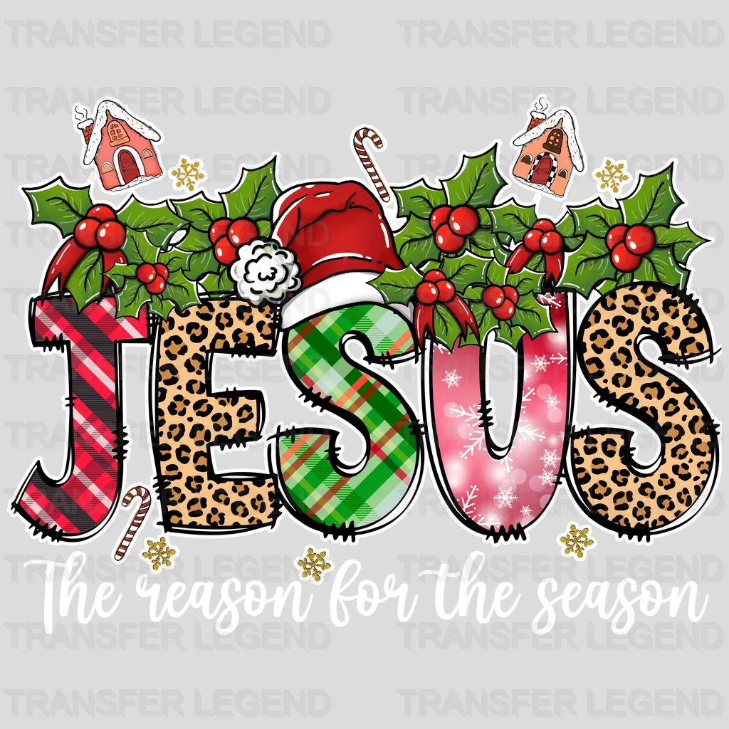 REASON FOR THE SEASON, Christmas Design - DTF heat transfer - transferlegend