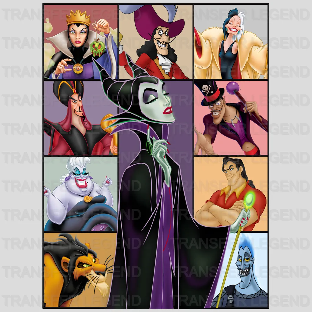 Star Villain  Disney Designs - DTF Heat Transfers