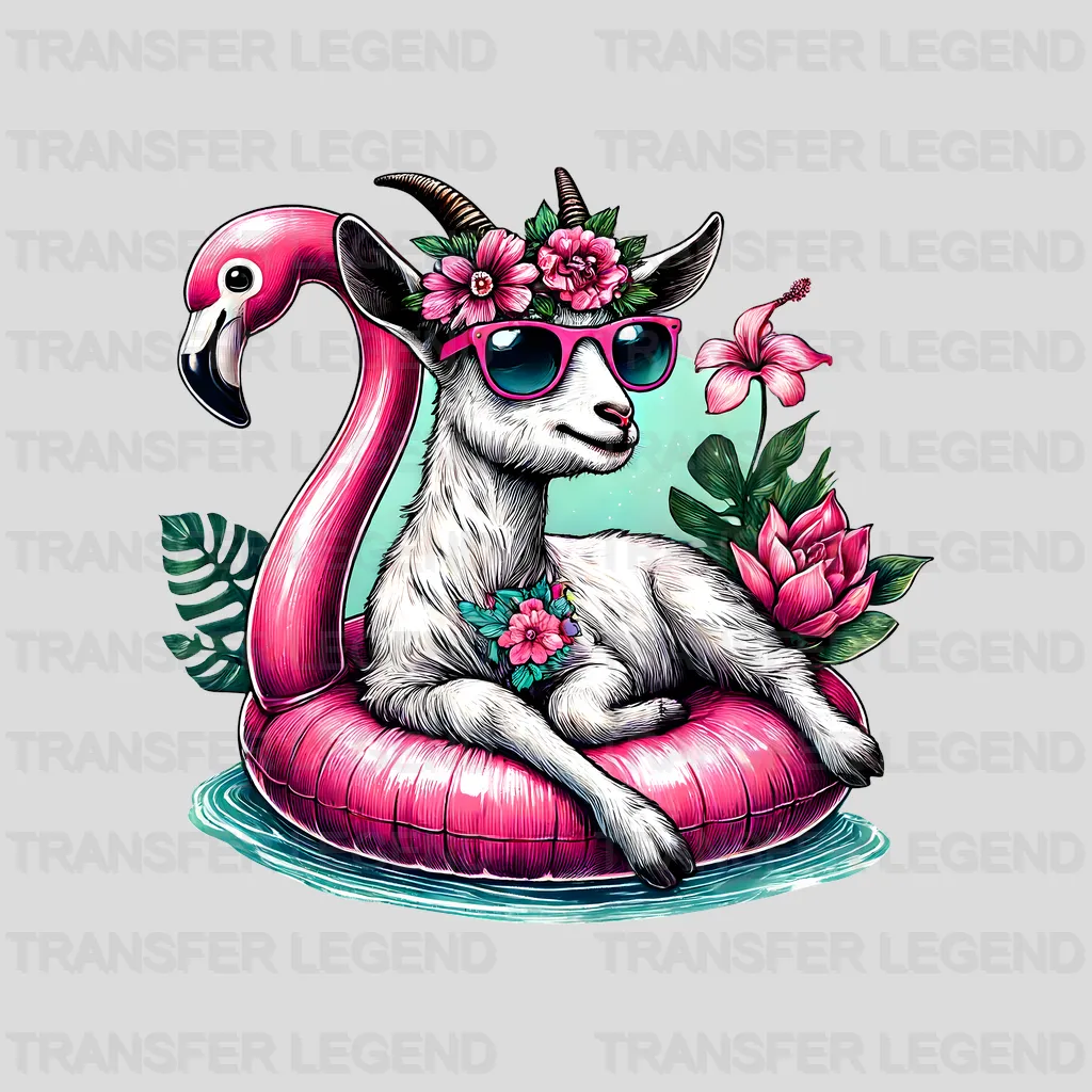 Nice Sheep Summer Design - DTF Heat Transfers - transferlegend