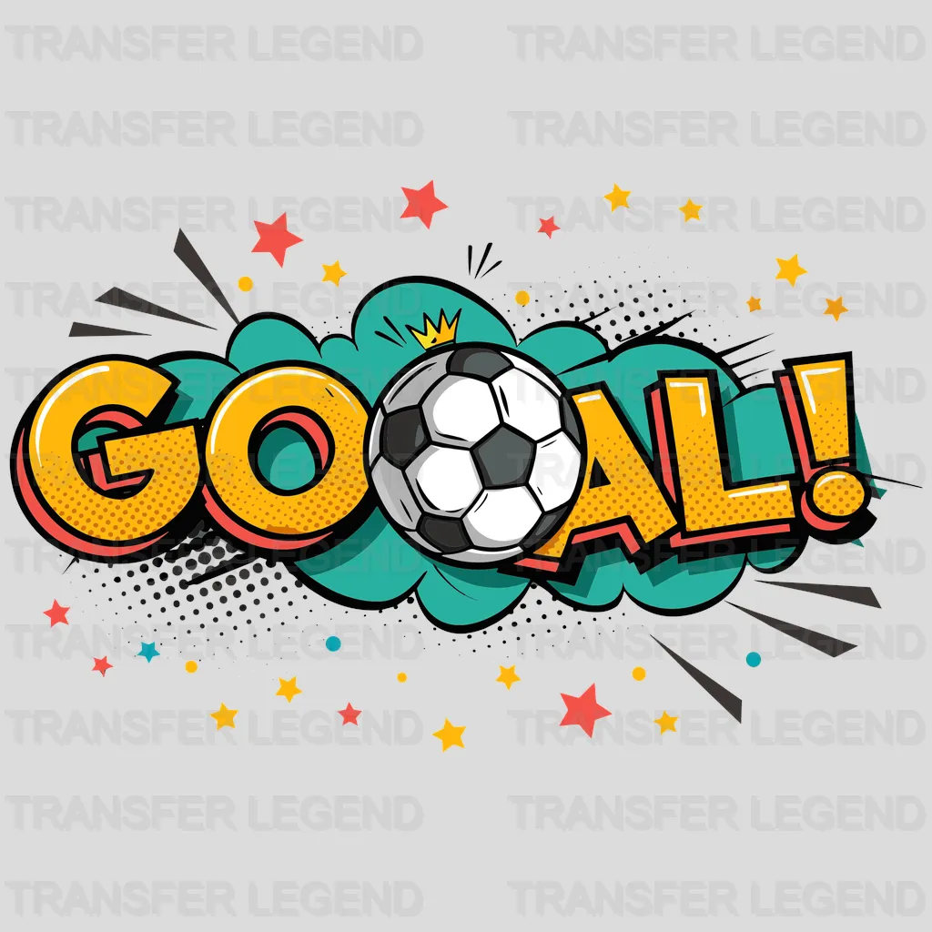 GOOAL Soccer Design - DTF Heat Transfers - transferlegend