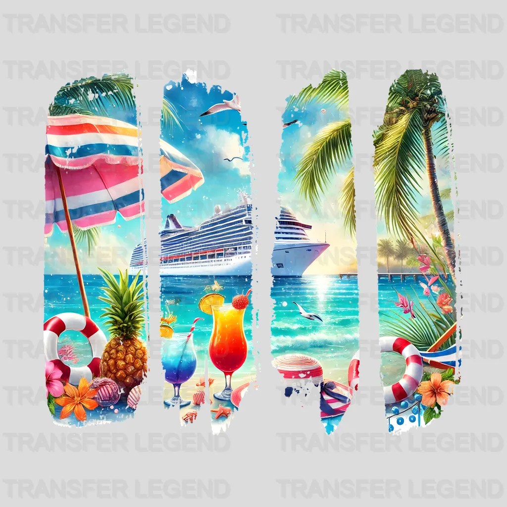 Feel The Summer Summer Design - DTF Heat Transfers - transferlegend