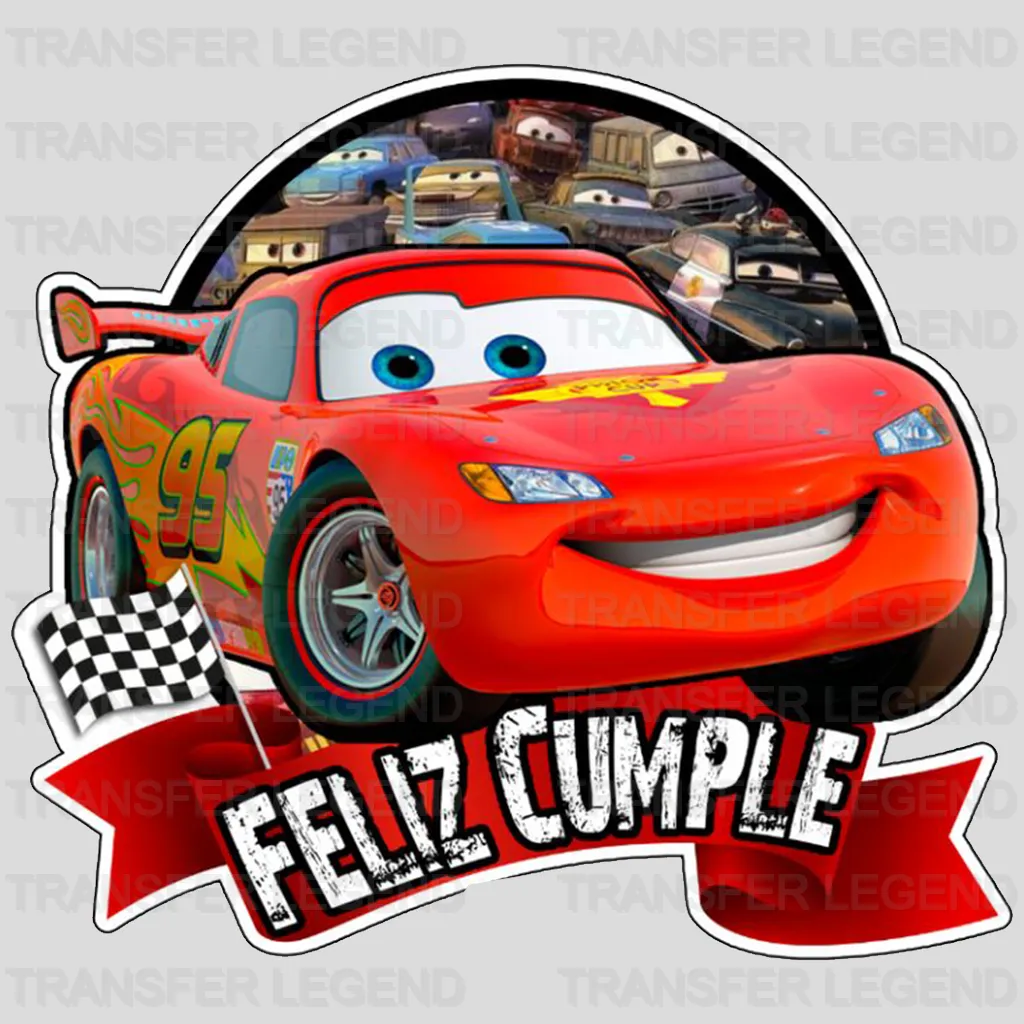 Feliz Cumple  Disney Designs - DTF Heat Transfers