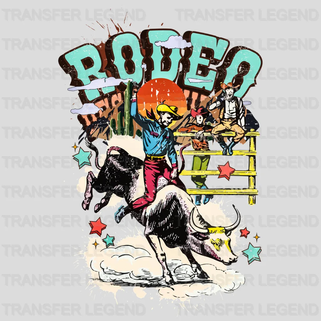 RODEO - Rodeo Houston DTF Transfer - transferlegend