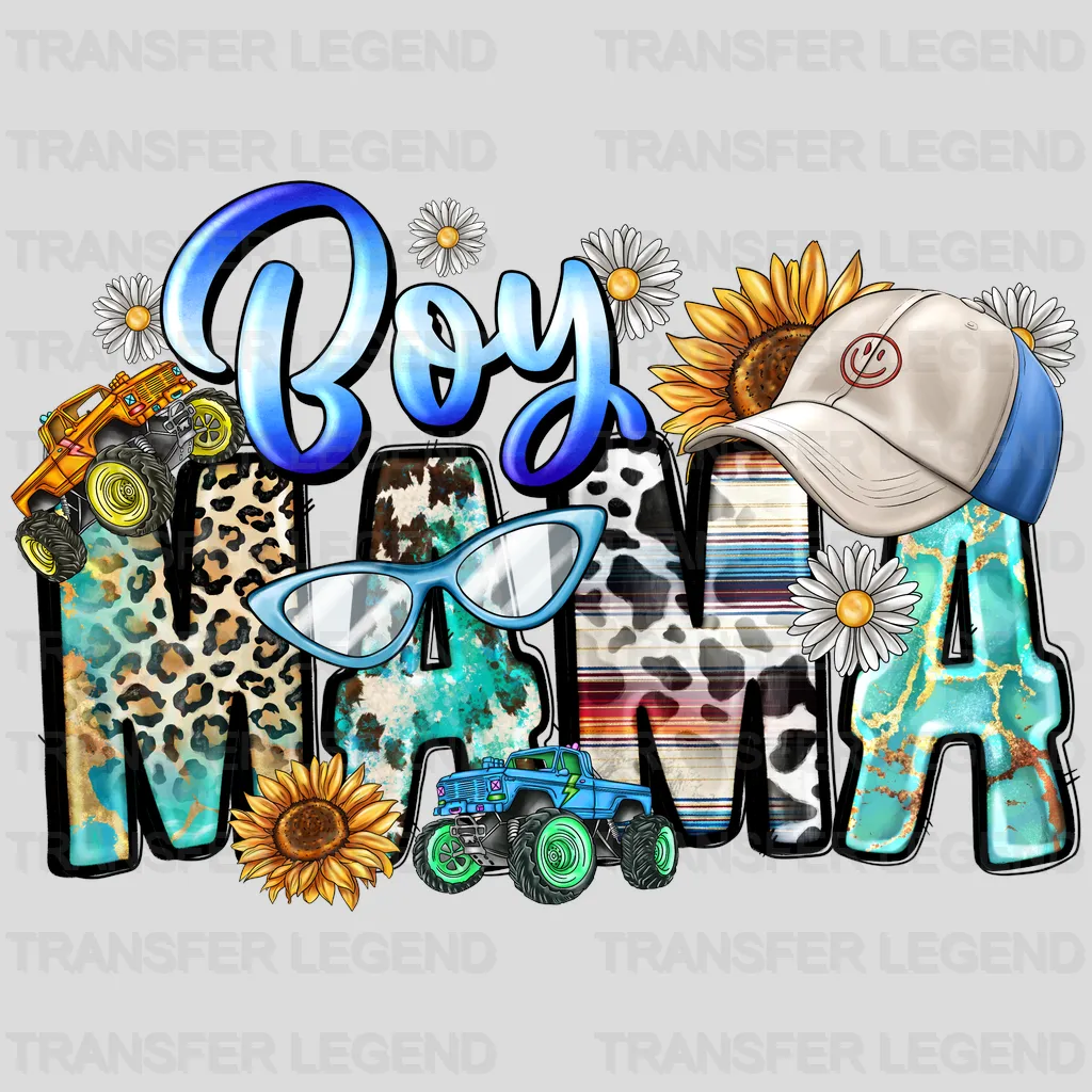 Boy Mama - Mothers Day - DTF Transfer - transferlegend