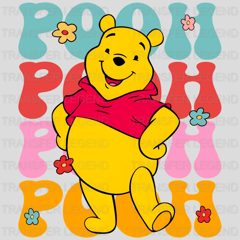 Poooh  Disney Designs - DTF Heat Transfers