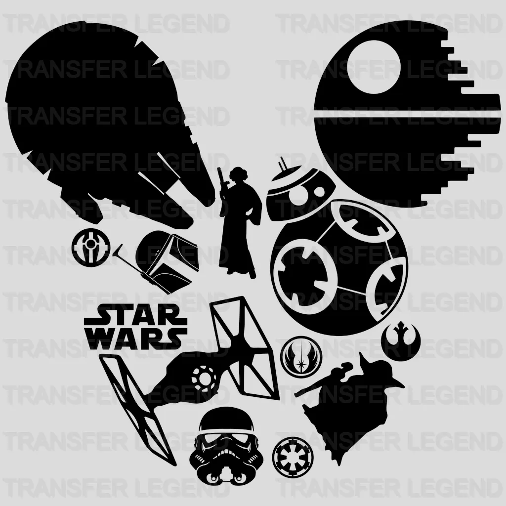 Star Wa Micky Design - DTF heat transfer - transferlegend