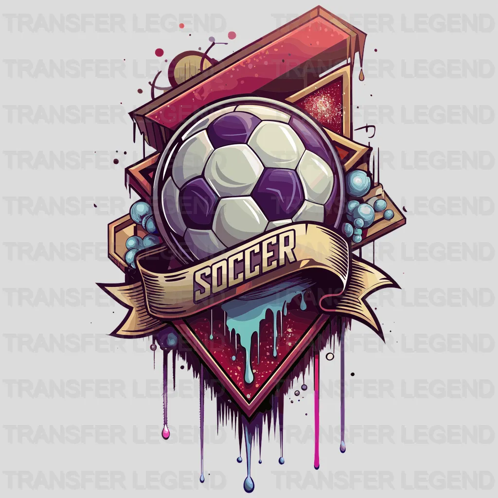 Just A Game Soccer Design - DTF Heat Transfers - transferlegend