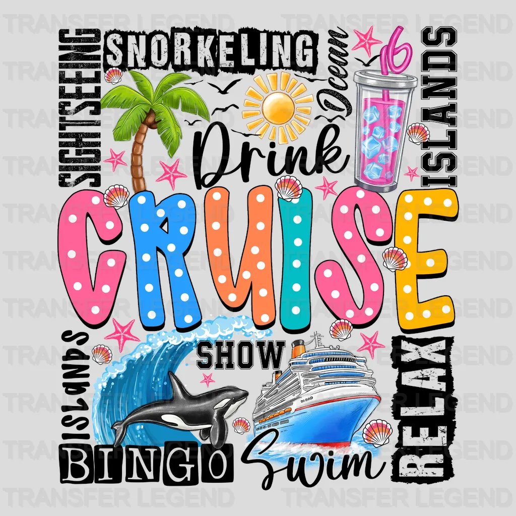 Relax Summer Design - DTF Heat Transfers - transferlegend