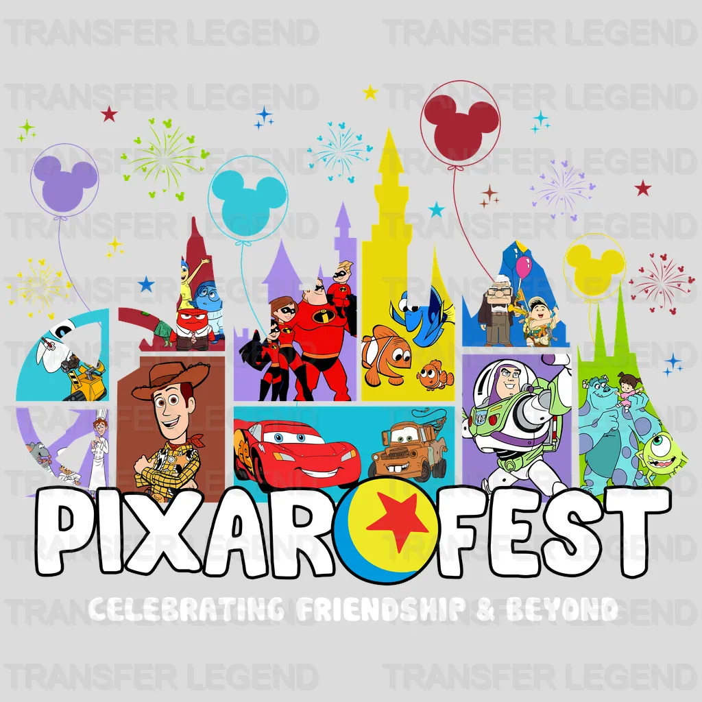 Friendship Fest  Disney Designs - DTF Heat Transfers