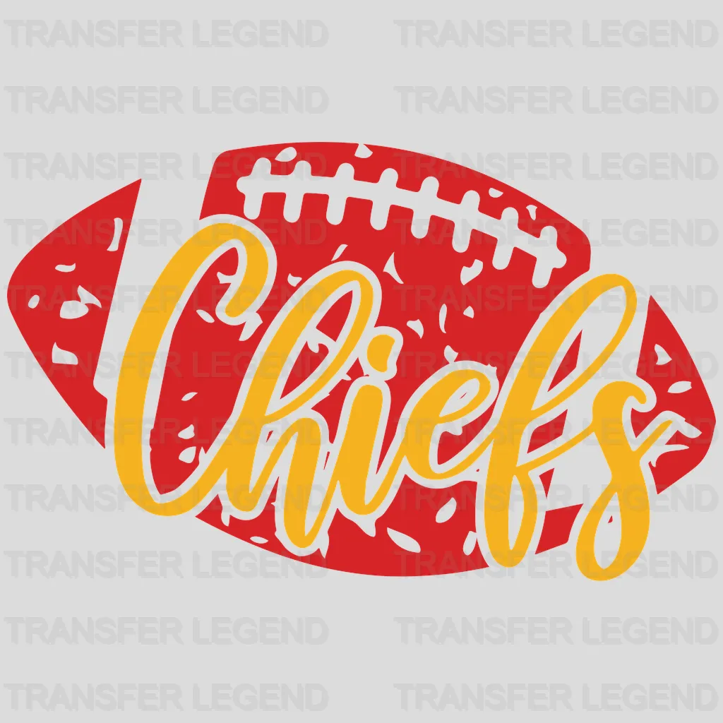 Kansas City Chiefs Chiefs Script Wordmark NFL Design - DTF Heat Transfer