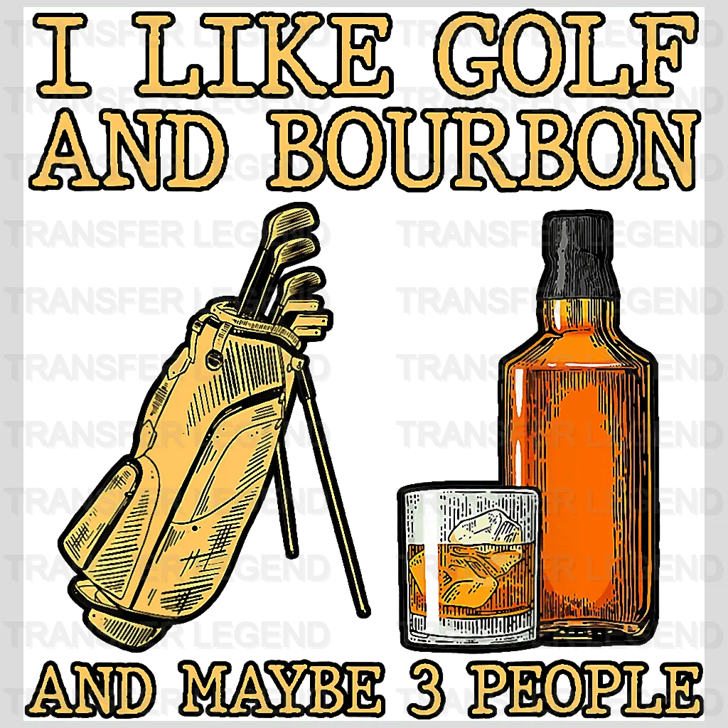 Love The Game Golf Design - DTF Heat Transfers - transferlegend