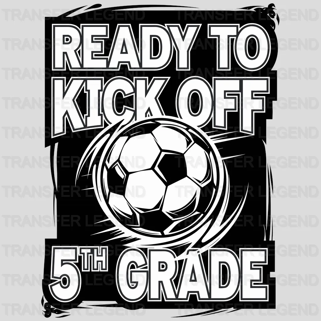 5 th Grade Soccer Design - DTF Heat Transfers - transferlegend