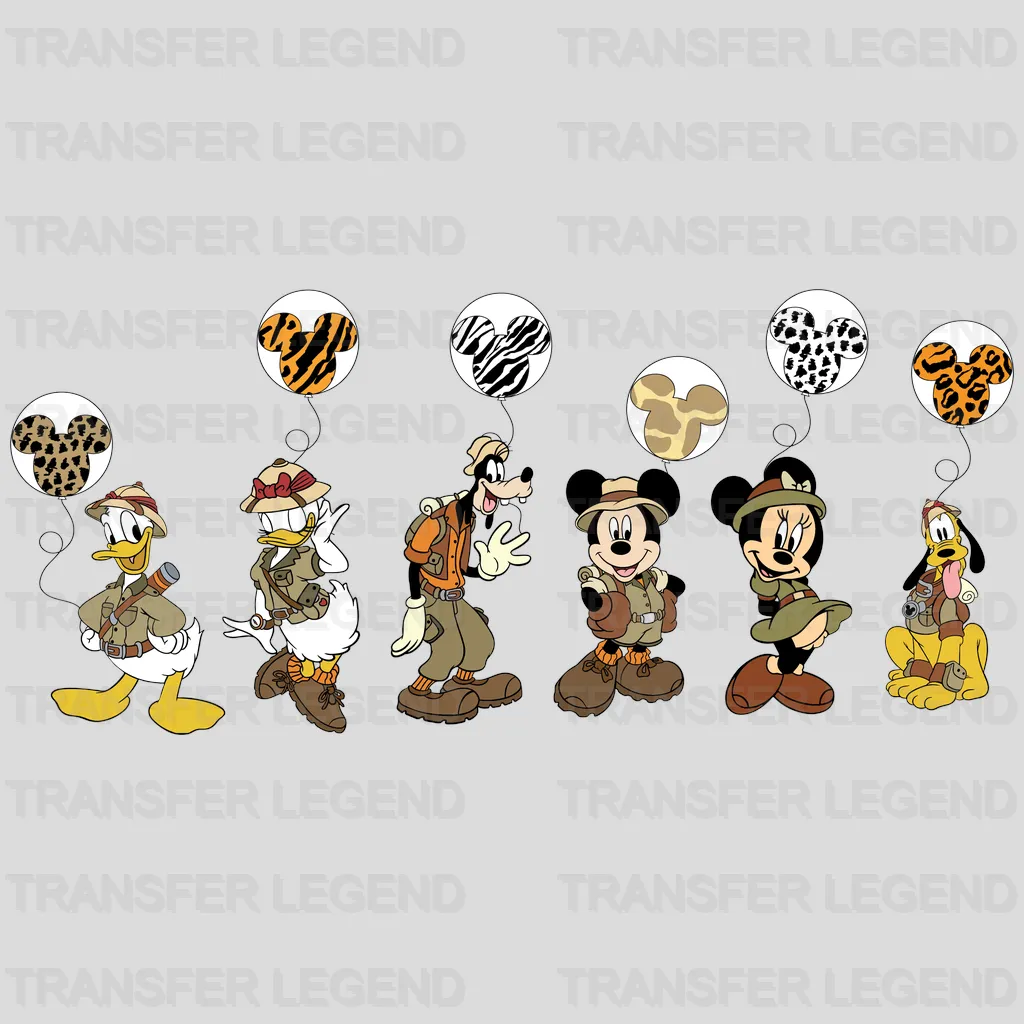 Animal Kingdom 3 Disney Designs - DTF Heat Transfers