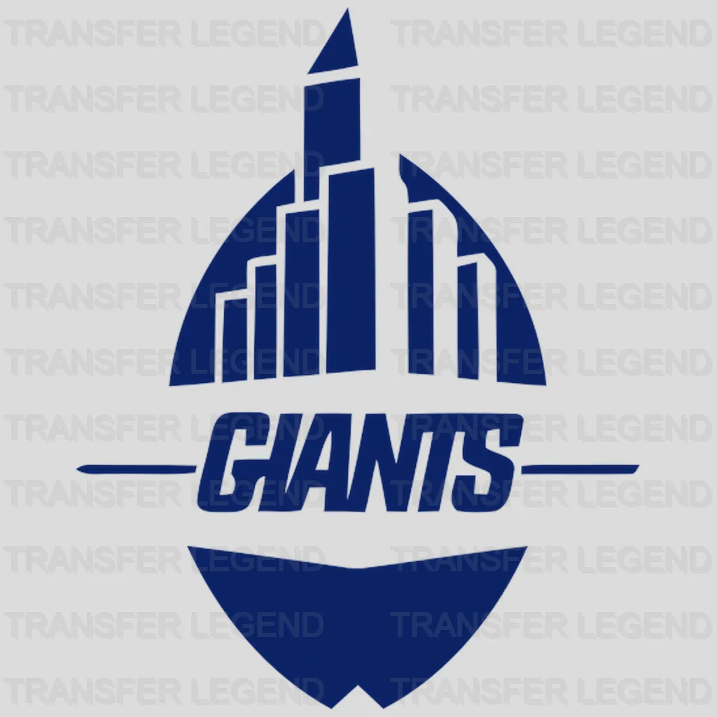 New York Giants “Keep Calm and Love the New York Giants” text, NFL design - DTF Heat Transfer